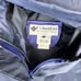 COLUMBIA SPORTSWEAR Rain Jacket Women's S Black Purple Hooded Snap Zip Vented