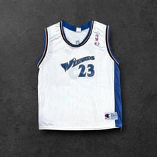 NBA Washington Wizards Michael Jordan Authentic Vintage Champion Jersey