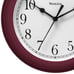 beautiful Wall Clock Simplicity Analog Round Home Office Clock Burgundy