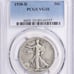 1938D Walking Liberty Half - VG-10-PCGS Nice color for a VG-10- Semi-Key Date