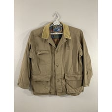 Vintage Dunbrooke Upstream Men's Barn Jacket Corduroy Collar Chicago Rawhide L