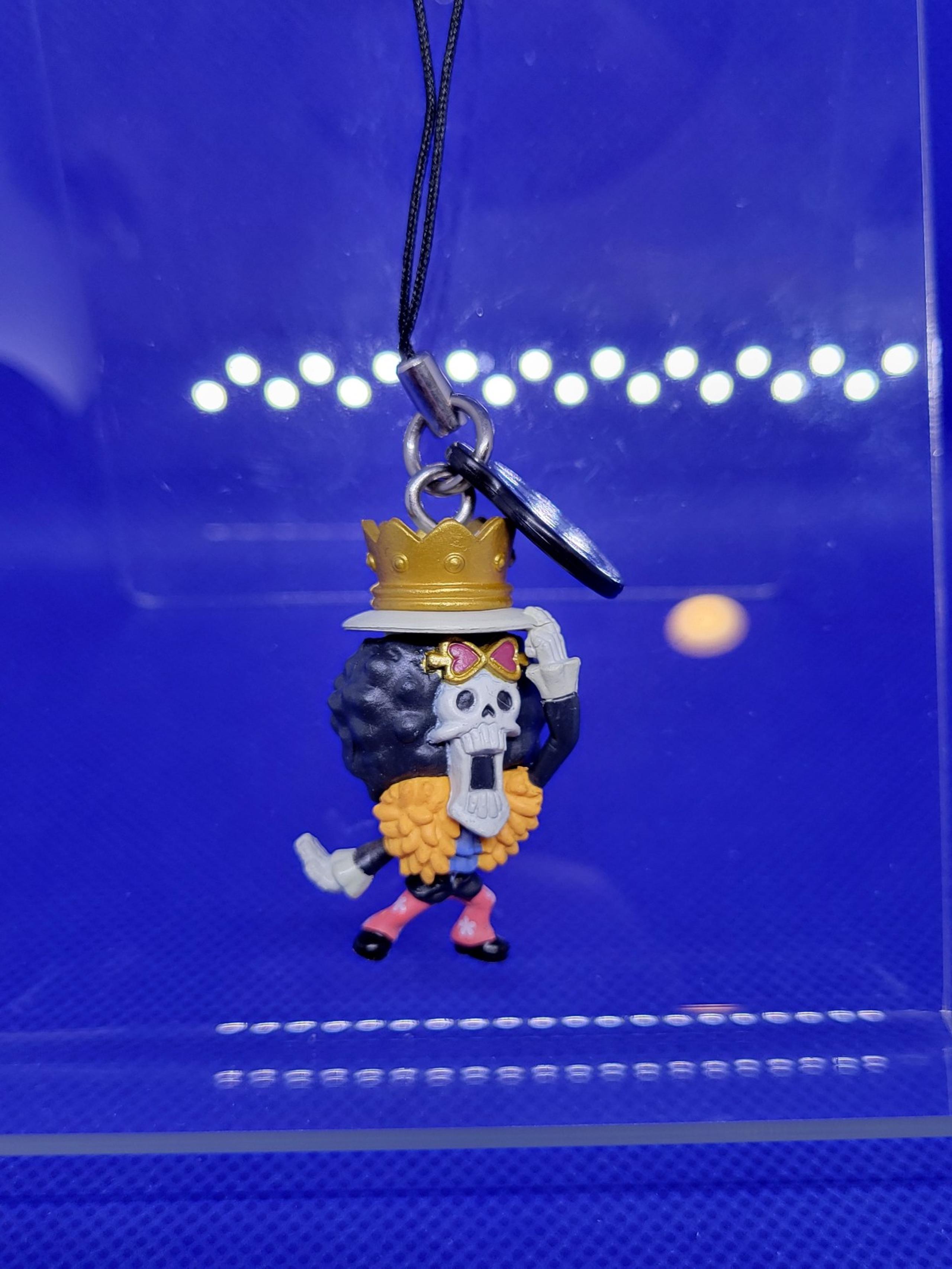 Brook [One Piece] Figure Mascot Gotochi Charm / Phone Strap / Keychain -