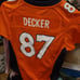 Jersey Denver Broncos Decker 87 small official