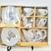 MINATURES 1940'S BABY DEER CHINA CHILD'S TEA SET JAPAN RARE NIB