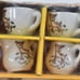MINATURES 1940'S BABY DEER CHINA CHILD'S TEA SET JAPAN RARE NIB