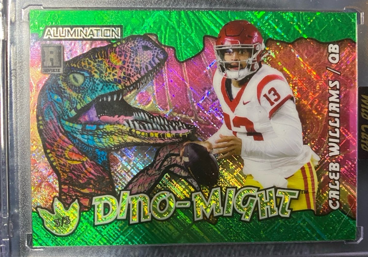 3/3 Caleb Williams Dino-Might Rookie
