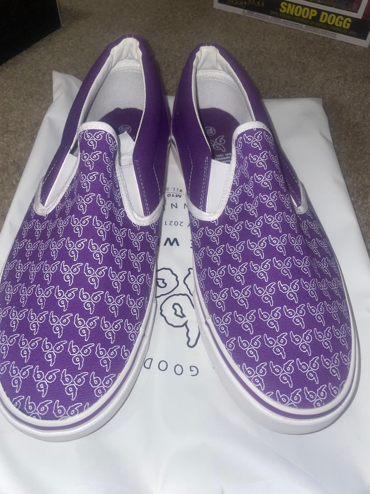 Size 10.5 999 Club Shoes (Purple)