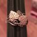 Vintage Black Hills Sterling Silver and 12K Gold Ring Size 8