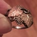Vintage Black Hills Sterling Silver and 12K Gold Ring Size 8