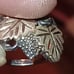 Vintage Black Hills Sterling Silver and 12K Gold Ring Size 8