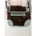 Y2K Vintage Juicy Couture Viva La Juicy Brown & Blue Messenger Bag