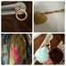 Y2K Vintage Juicy Couture Viva La Juicy Brown & Blue Messenger Bag