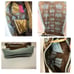 Y2K Vintage Juicy Couture Viva La Juicy Brown & Blue Messenger Bag