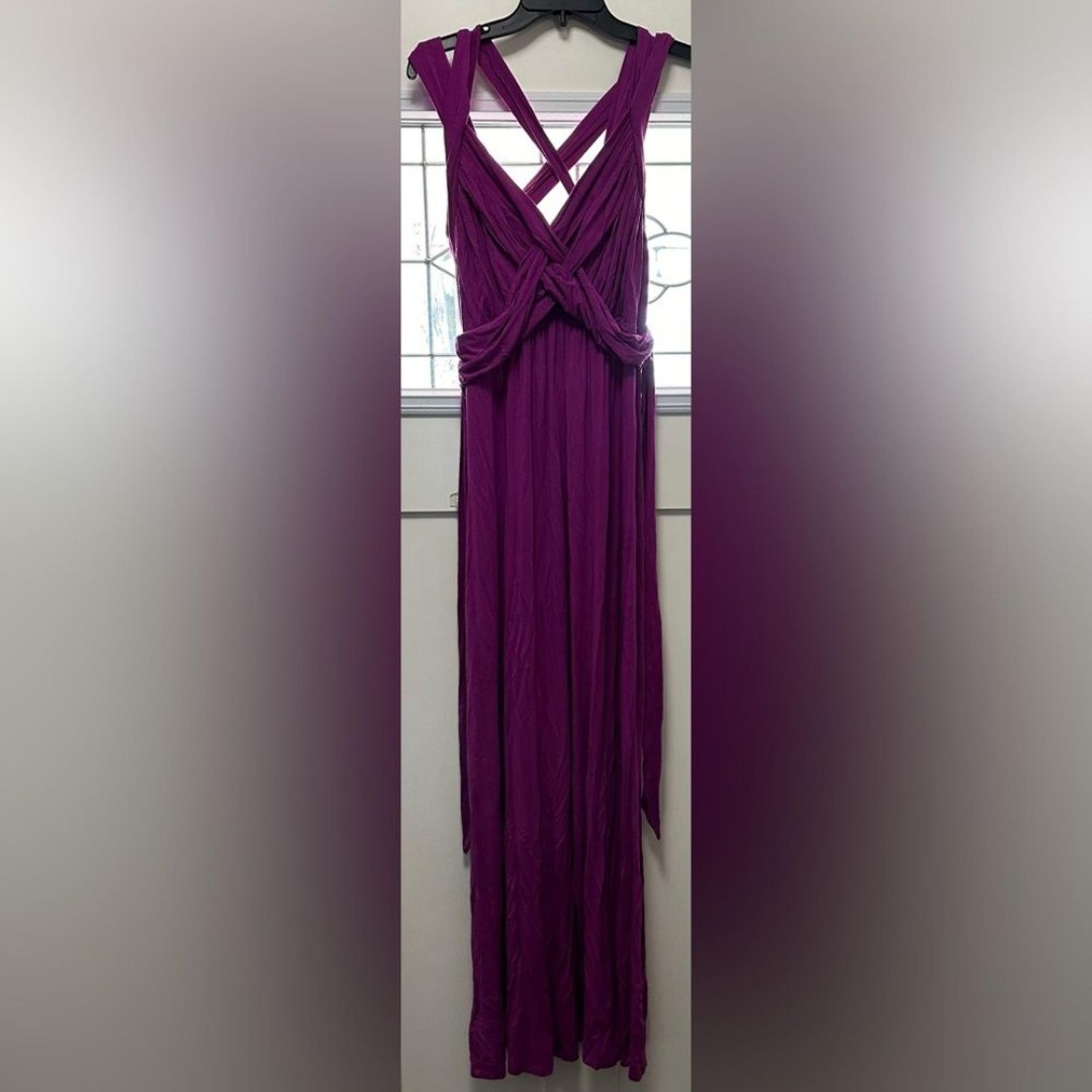 Motherhood Maternity Maxi Dress Pink/Purple (520)