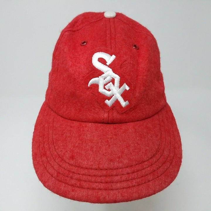 70's Chicago White Sox United Hatters Cap Millinery baseball hat Youth MEDIUM