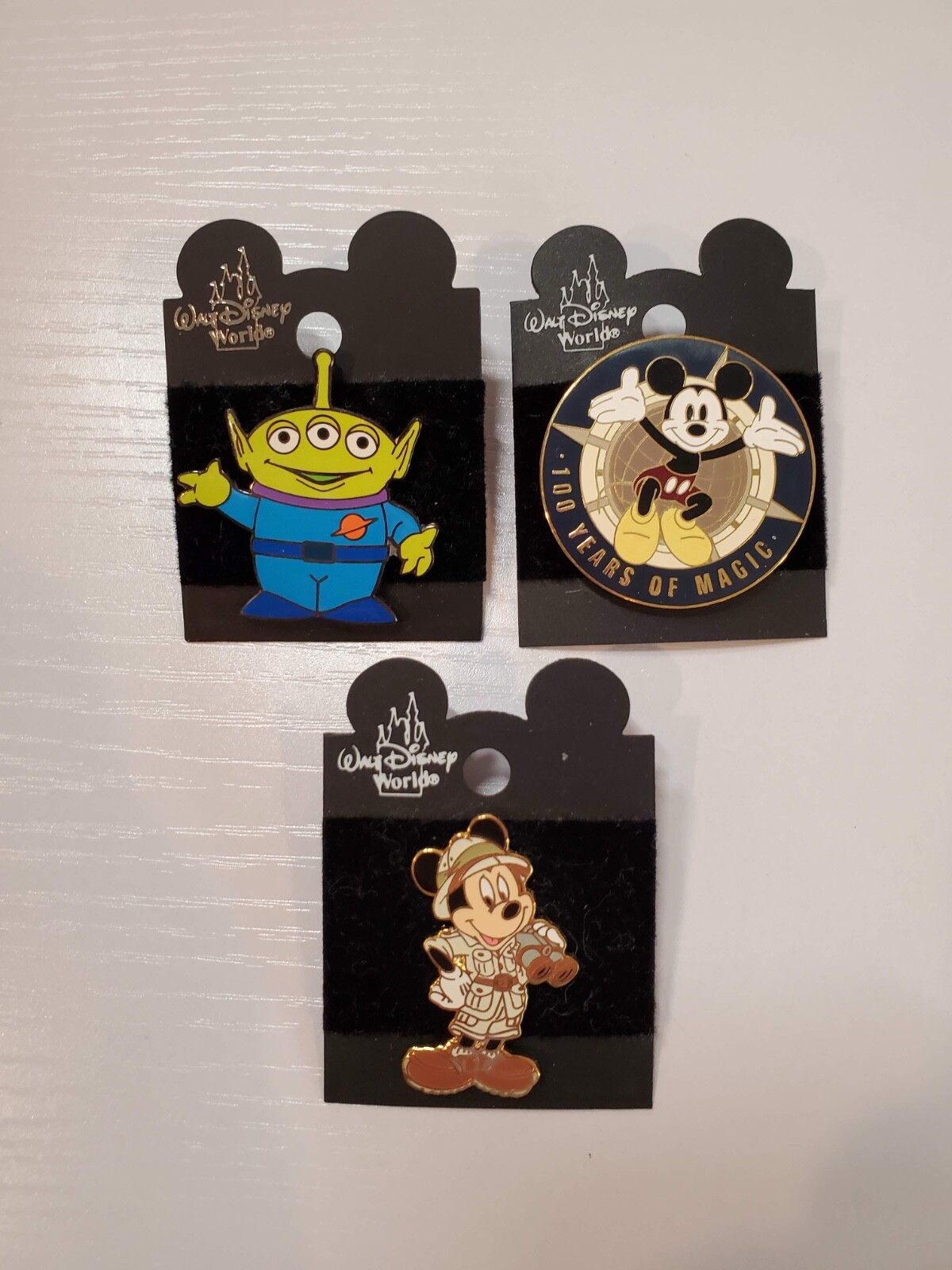 Vintage Disney Trading Pins 2001-2003 Toy Story Mickey Mouse Lot of 3 NEW