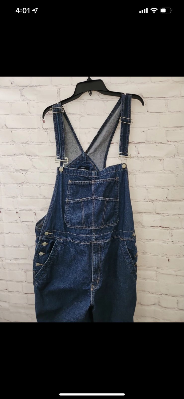 amazing colorways Overalls Bib Carpenter Jeans Denim Glory Faded Mens Size Hemmed Pocket Work XL Men amazing colorways Overalls Bib Carpenter Jeans Denim Glory Faded Mens Size Hemmed Pocket Work XL Men