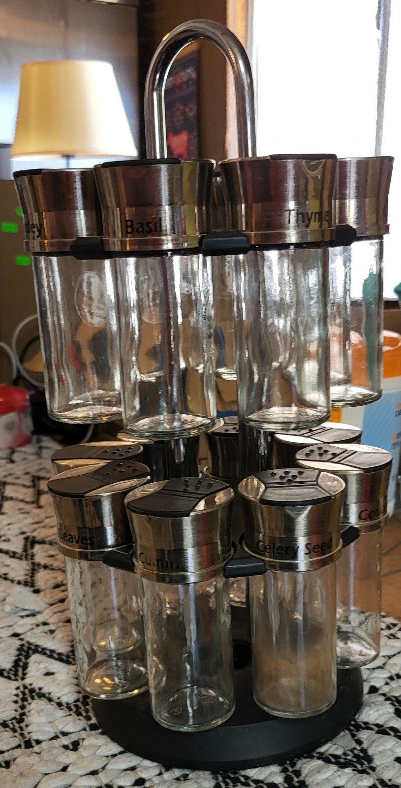 2 tier spice rack