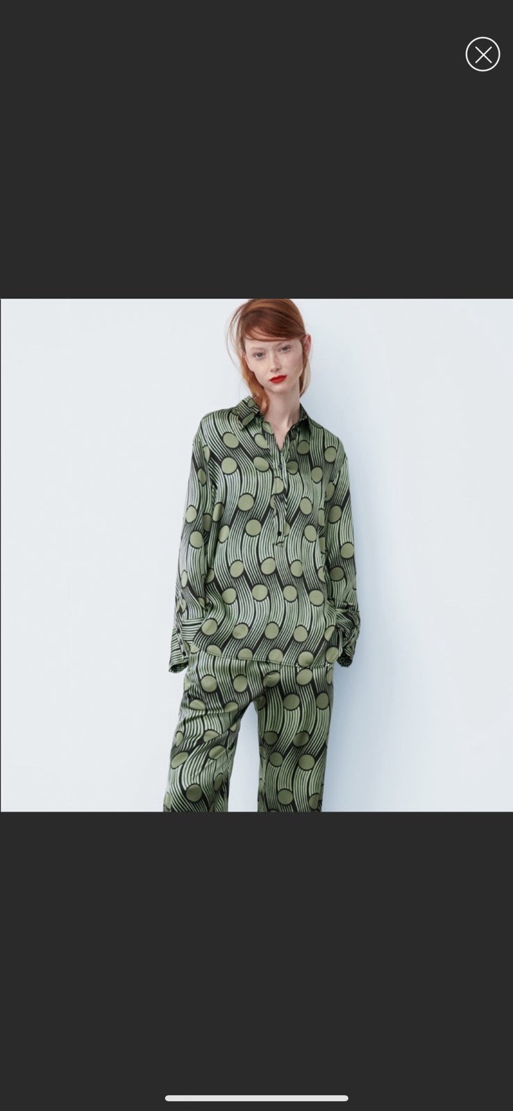 NEW! Zara Cosmic Printed Matching Set