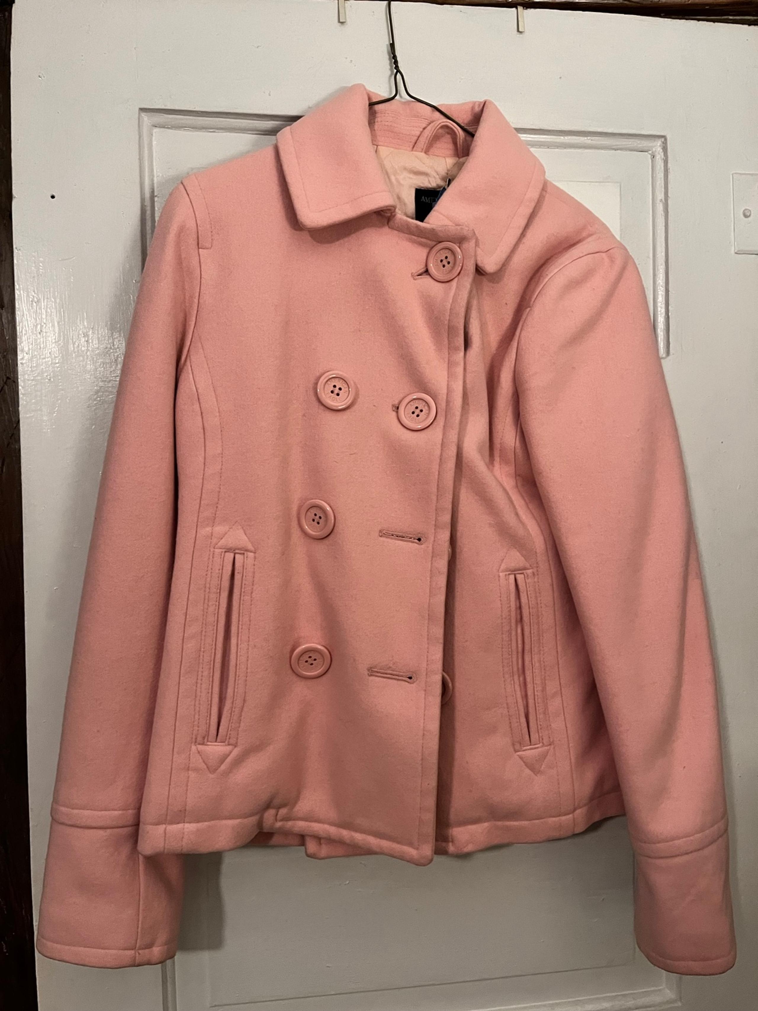 Women’s American Eagle Outfitters Pink Peacoat Small