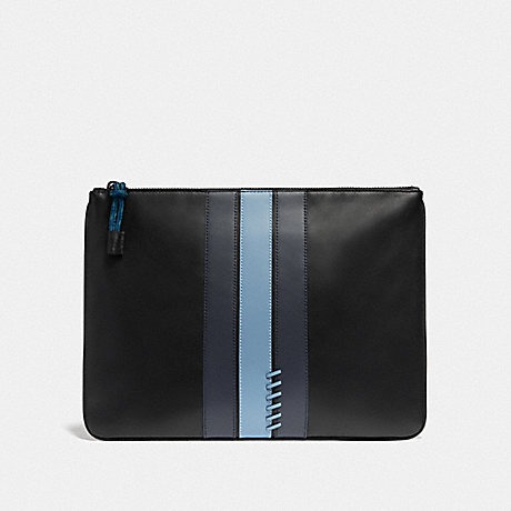 NWT COACH LARGE POUCH WITH BASEBALL STITCH (COACH F76973)