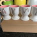 Rae Dunn Easter egg cups