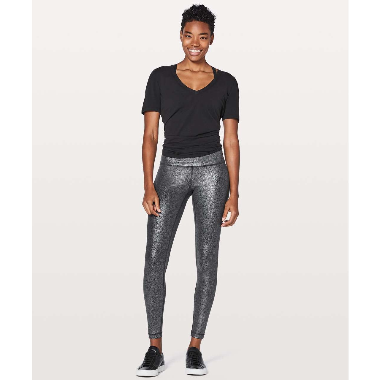 Lululemon Wunder Under Hi-Rise Tight Luxtreme 28 Sz 6 Shine