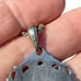 RARE Vintage Sterling/14K Enamel Virgin Mary Necklace