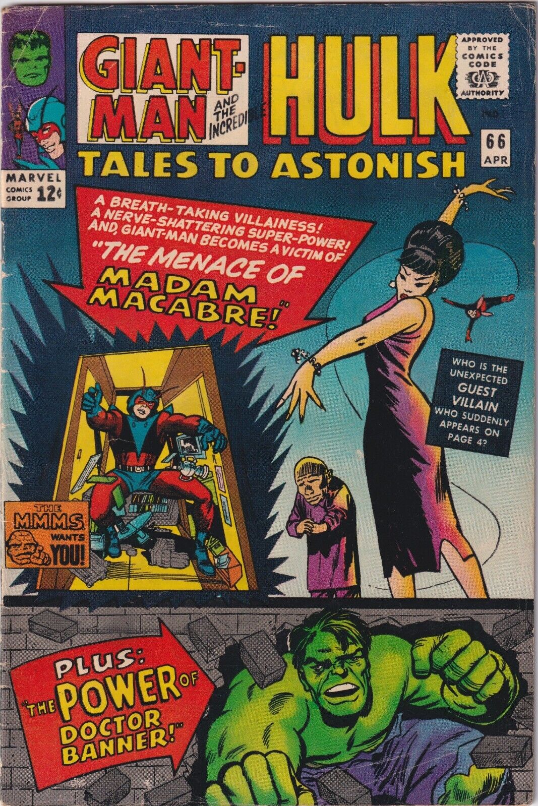 Tales To Astonish # 66 (1965) - VF-
