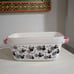 SET Minnie Mouse Halloween Pumpkin Loaf Baking Dish Casserole Cake Pan NEW
