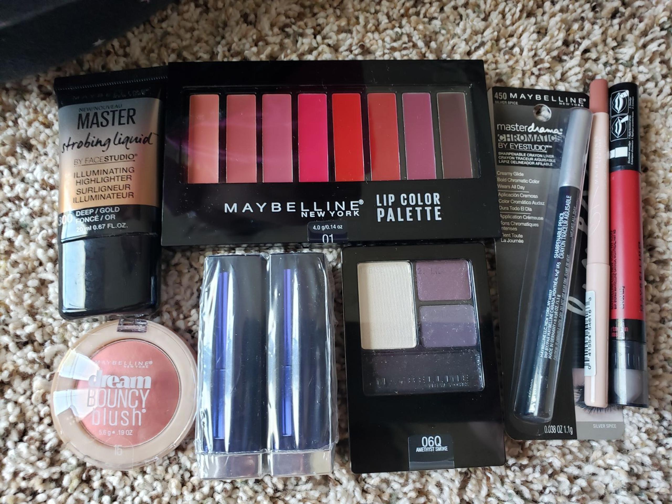 Maybelline make up lot new