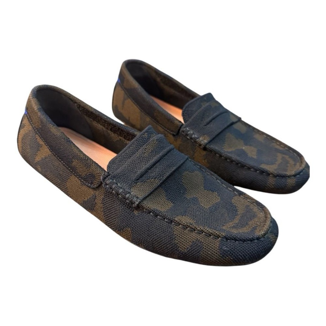 Rothy’s The Driving Loafer Woodland Camo Size 10 Men