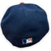 Vintage Detroit Tigers Hat Fitted Mens 7 3/8 Blue Orange New Era 5950 Wool Pro