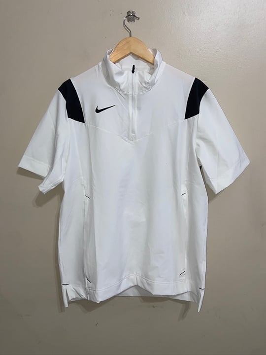 Nike Football Coach Performance Sideline Jacket White Grey DJ5113-105 Mens L