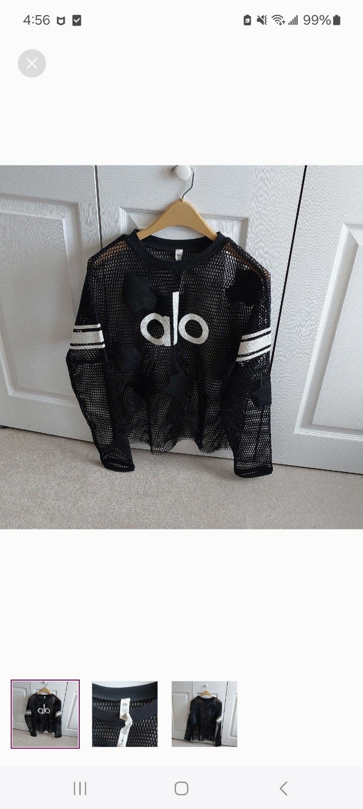 Alo yoga long sleeves mash top