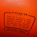 NWT Coach Halloween Pumpkin Trick Or Treat Bucket Purse