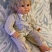 Vintage Baby Doll (25 ) Sleep Eyes - Rooted Hair, Cloth Body (Vinyl)