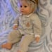Vintage Baby Doll (25 ) Sleep Eyes - Rooted Hair, Cloth Body (Vinyl)