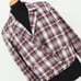 Free People Plaid Flannel Double Breasted Jacket