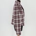 Free People Plaid Flannel Double Breasted Jacket
