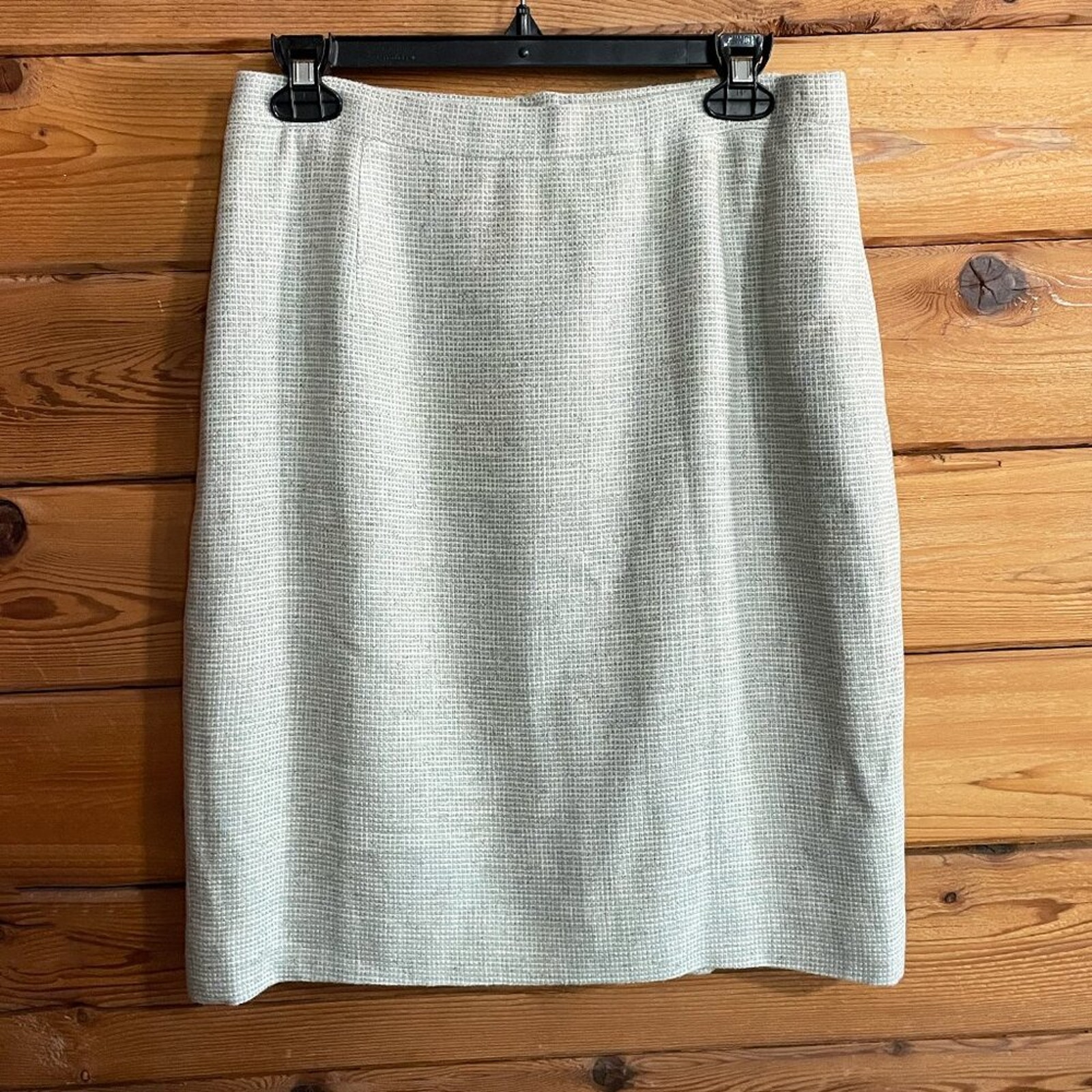 Burberry Tweed mini skirt Vintage Size 48
