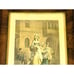 Vtg F Wheatley RA Cries of London Plate 1 Tiger Maple Wood Framed Print 18 x22