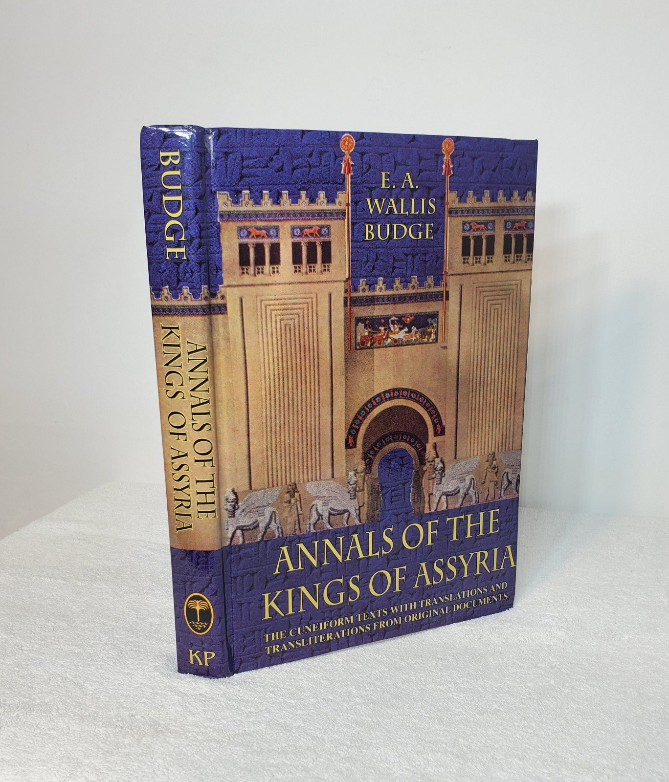 ANNALS OF THE KINGS OF ASSYRIA BY E. A. WALLIS BUDGE *RARE*