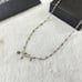 Silver multi-element necklace