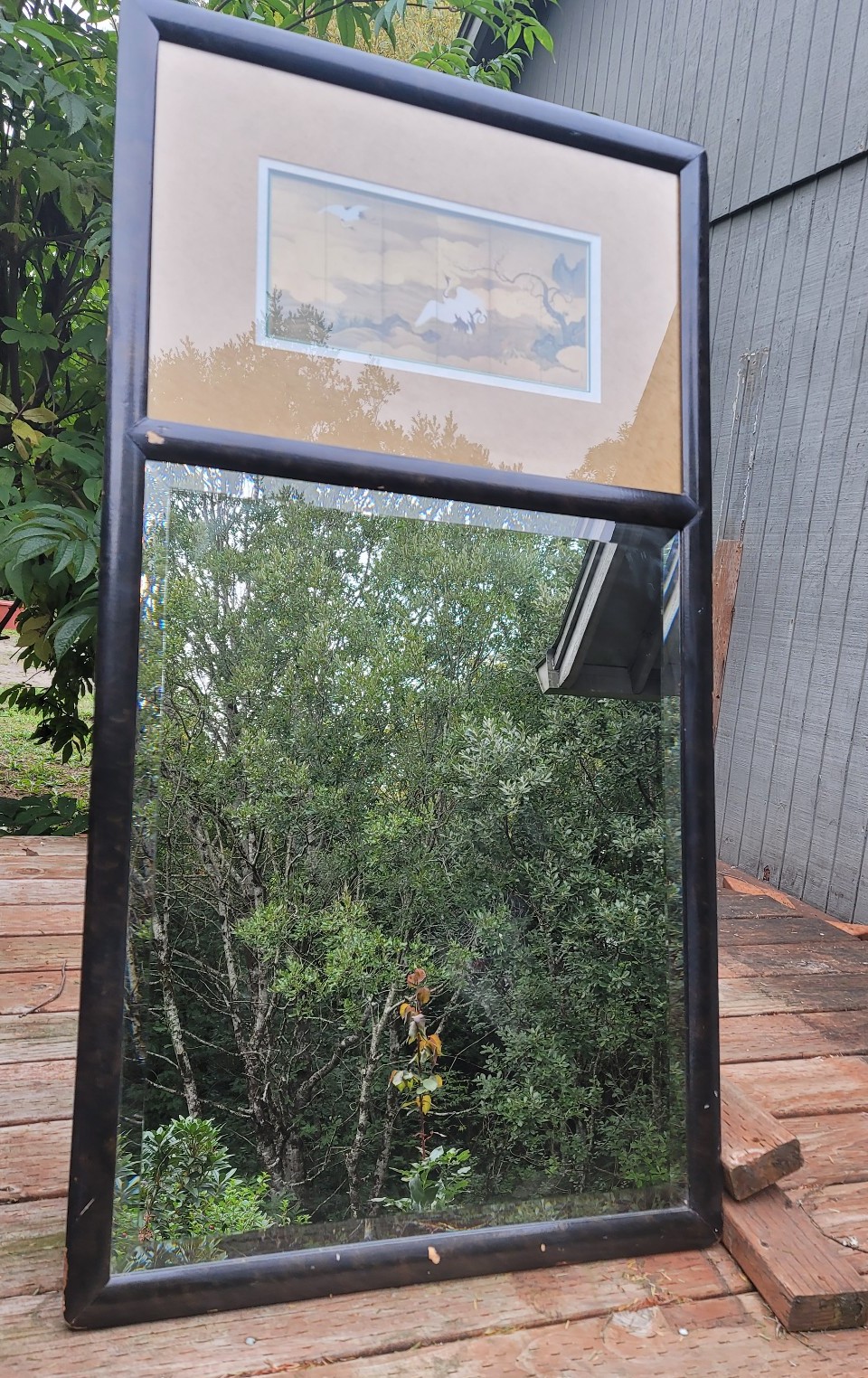 Kano Eino Gold Leaf Mirror Print 1990's