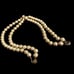 Unique Vintage 73gr. Gold 925 2 Strand Necklace