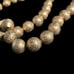 Unique Vintage 73gr. Gold 925 2 Strand Necklace