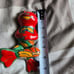 Talavera Frog Laying Back Cute Mexican Pottery Folk Wall Art Home Decor Handmade