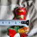 Talavera Frog Laying Back Cute Mexican Pottery Folk Wall Art Home Decor Handmade