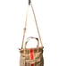 Coach Beige/Brown Signature Canvas And Leather Web Detail Tote